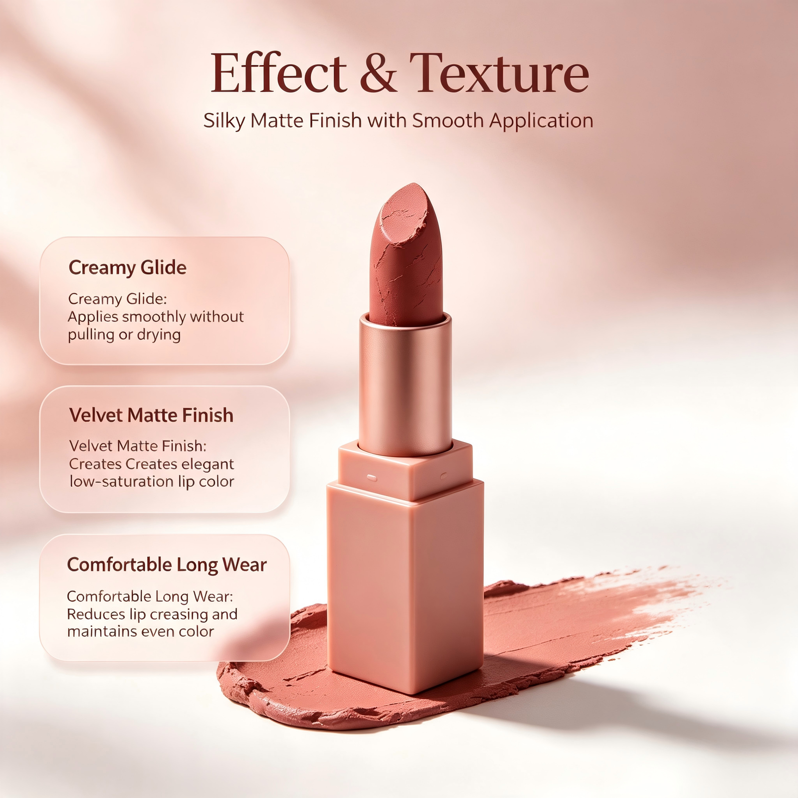 GIVE FACE Silky Velvet Matte Lipstick - Image 3