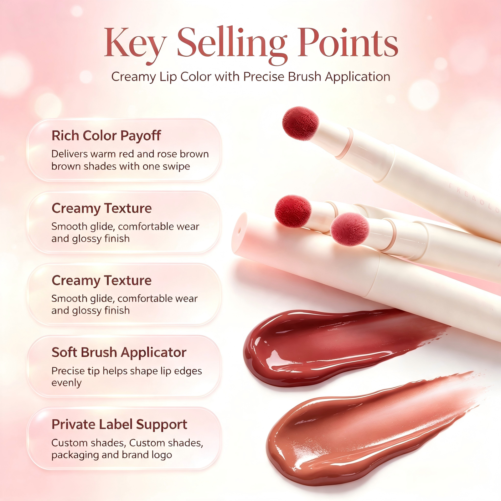 Velvet Creamy Lip Mousse Lip Cream - Image 5
