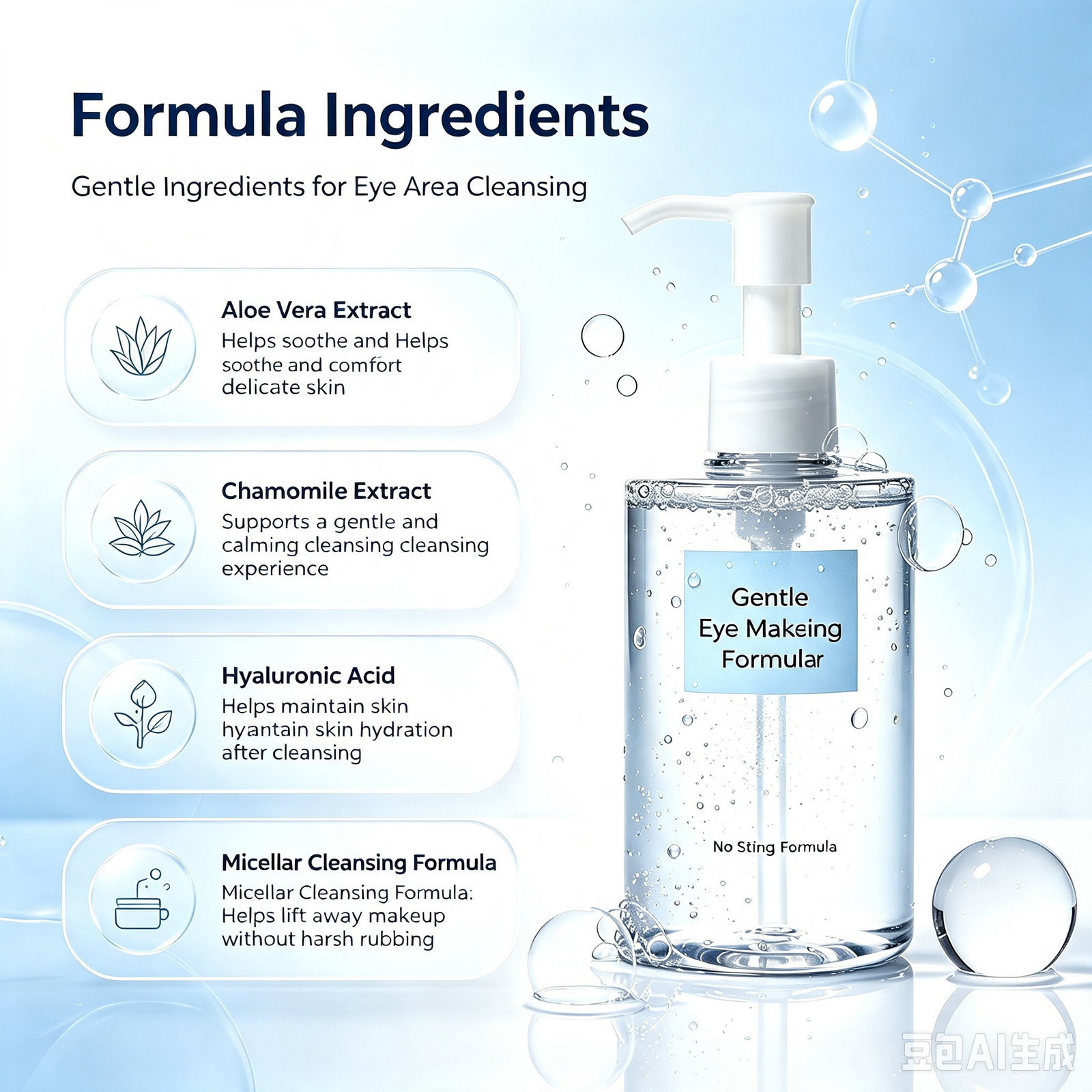 Gentle Micellar Eye & Lip Makeup Remover - Image 4