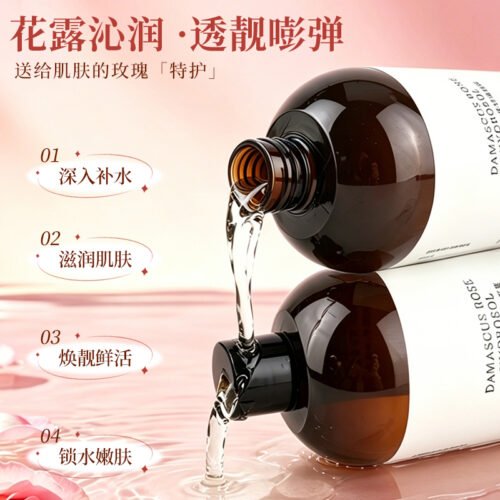 Natural Damascus Rose Hydrosol | Rose Facial Toner